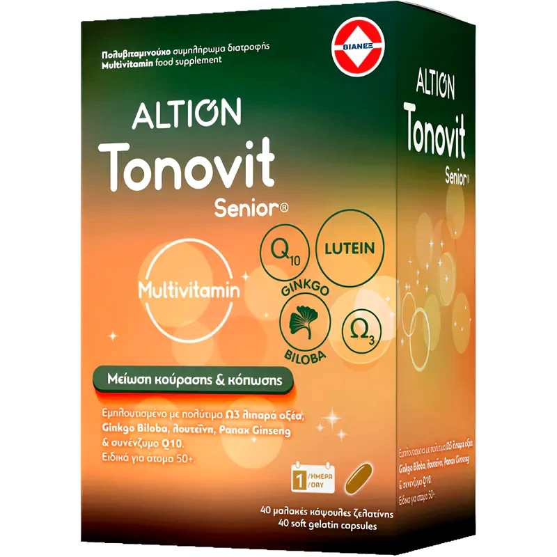Altion Tonovit Senior - 40 κάψουλες