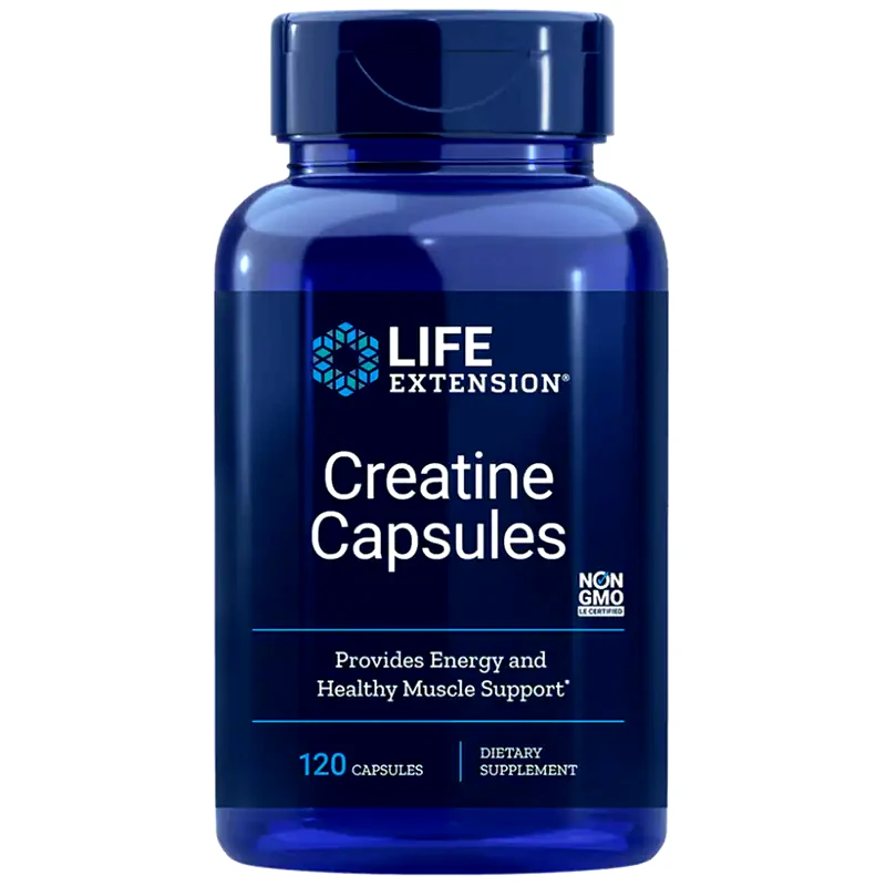 Αμινοξύ Life Extension Creatine Capsules - 120 κάψουλες