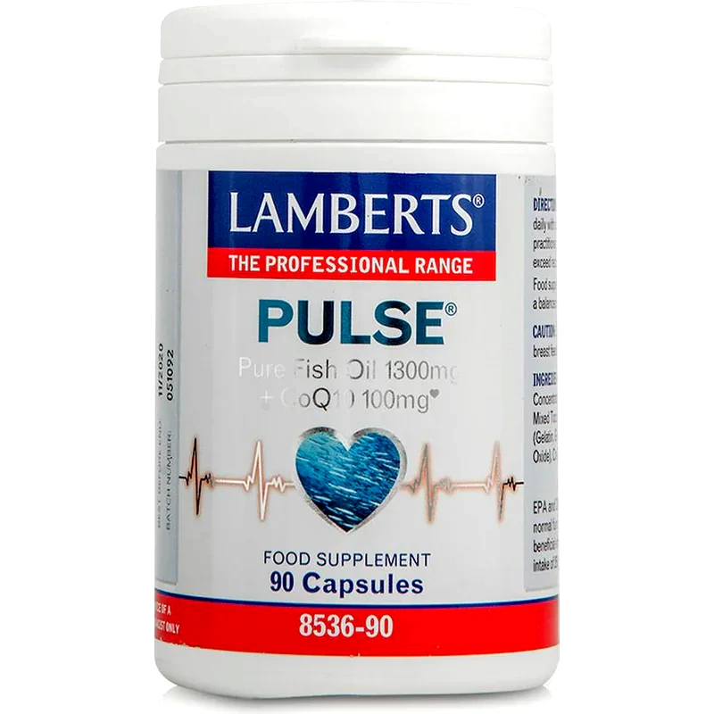 LAMBERTS Λιπαρά Οξέα Lamberts Pulse - 90 κάψουλες