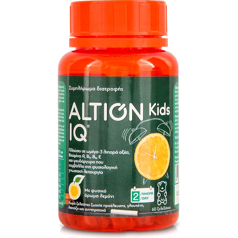 ALTION Λιπαρά Οξέα Altion IQ για Παιδιά - 60 ζελεδάκια