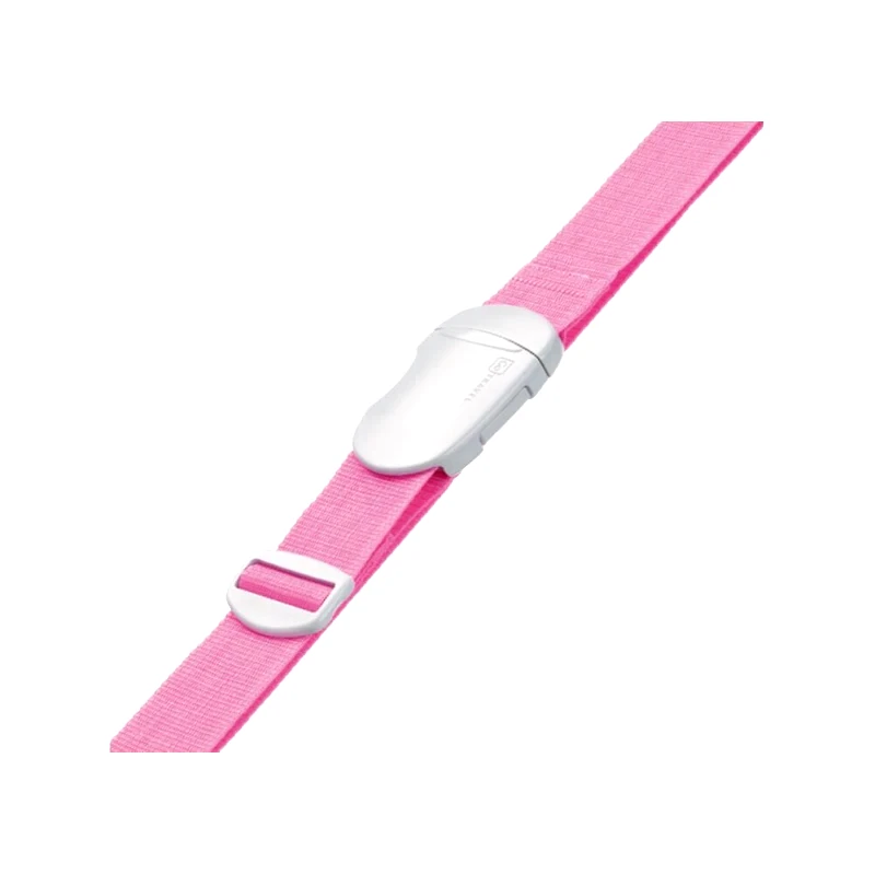 GO TRAVEL Design Go Glo Strap 889 - Ζώνη ασφάλειας αποσκευών - Ροζ