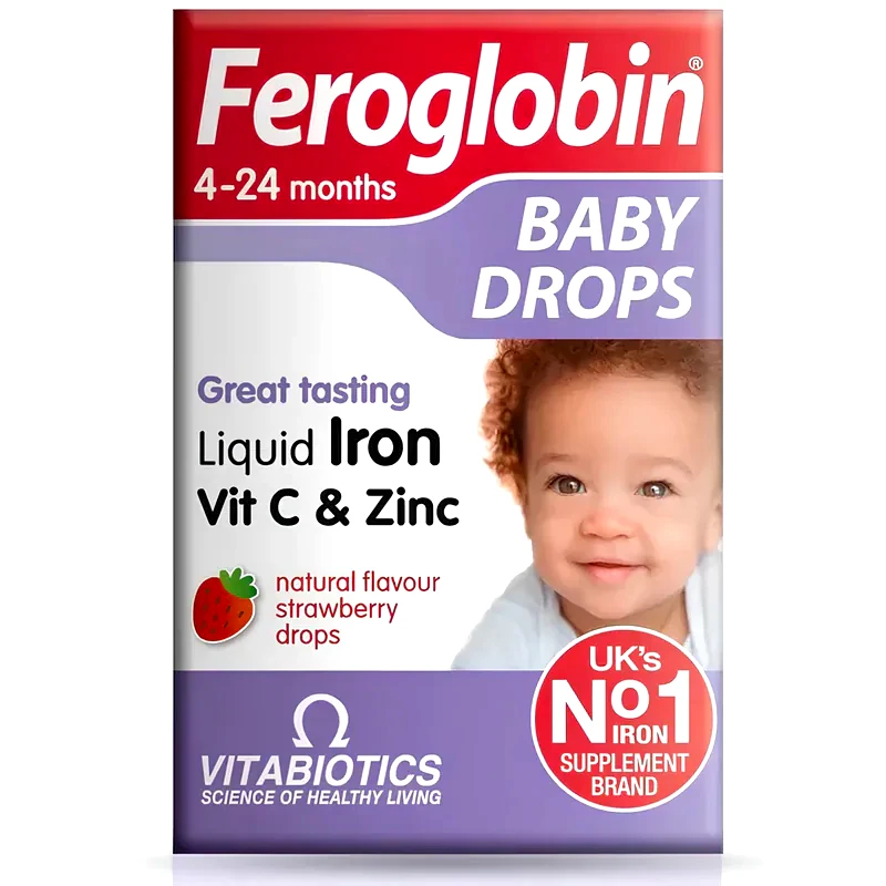 VITABIOTICS Συμπλήρωμα Διατροφής Vitabiotics Feroglobin Baby - 30 ml Σταγόνες