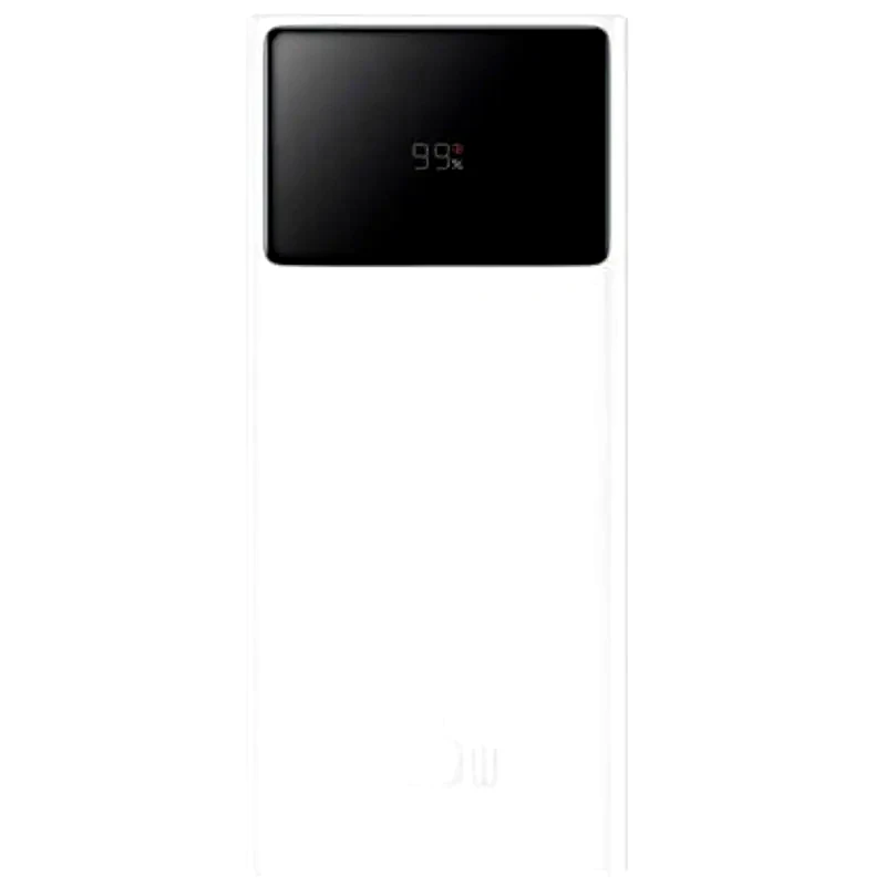 BASEUS Powerbank Baseus Star-Lord 20.000mAh 2x USB-A και USB-C 22.5W - Λευκό