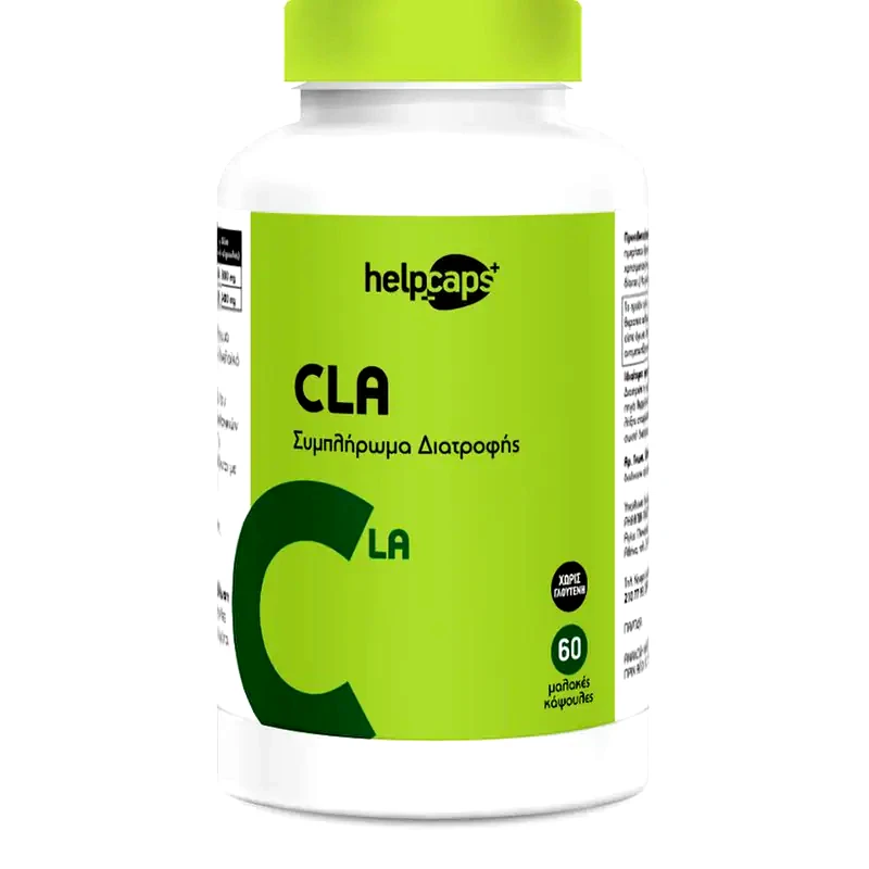 HELPCAPS Λιπαρά Οξέα Help CLA - 60 μαλακές κάψουλες
