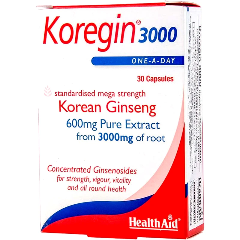 Ειδικό Συμπλήρωμα Διατροφής Health Aid Koregin 3000 - 30 κάψουλες