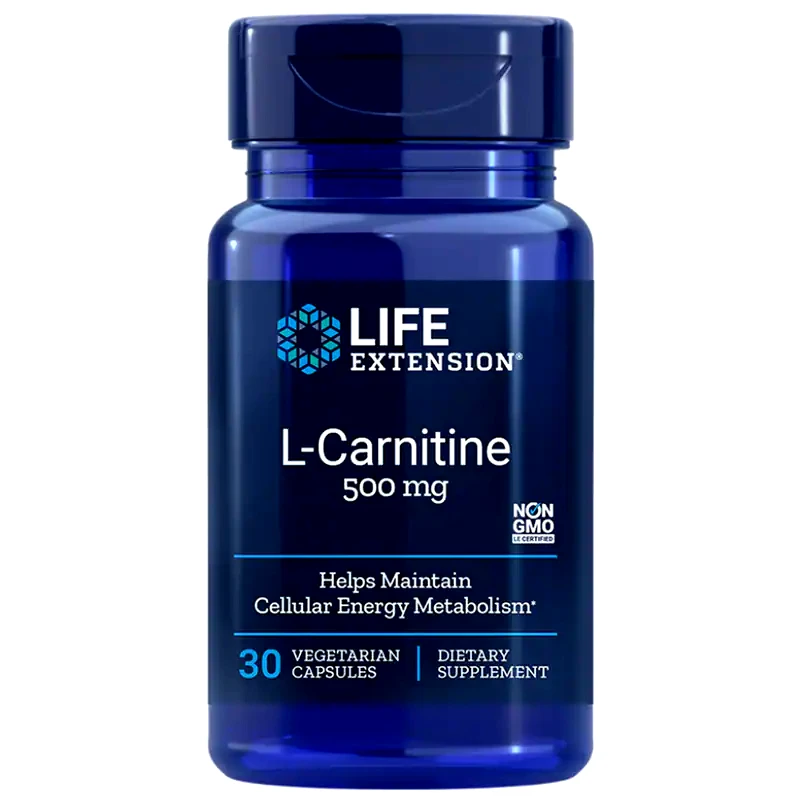 Αμινοξύ Life Extension L-carnitine 500mg - 30 κάψουλες