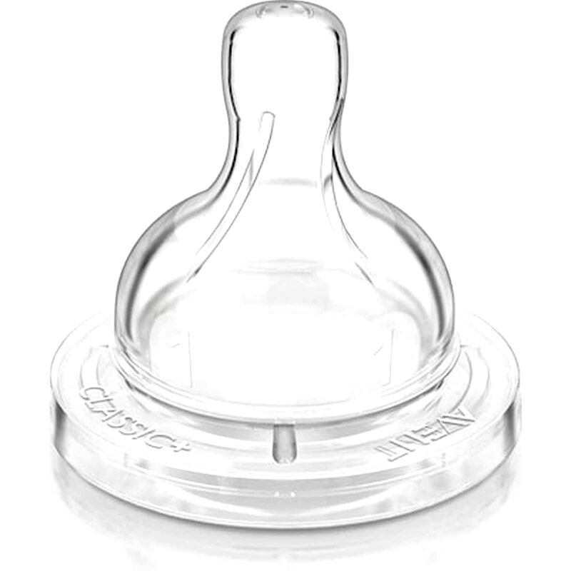 AVENT Avent Θηλες Σιλικονης 1 Οπη Νεογεννητα 2τμχ (scf631/27)