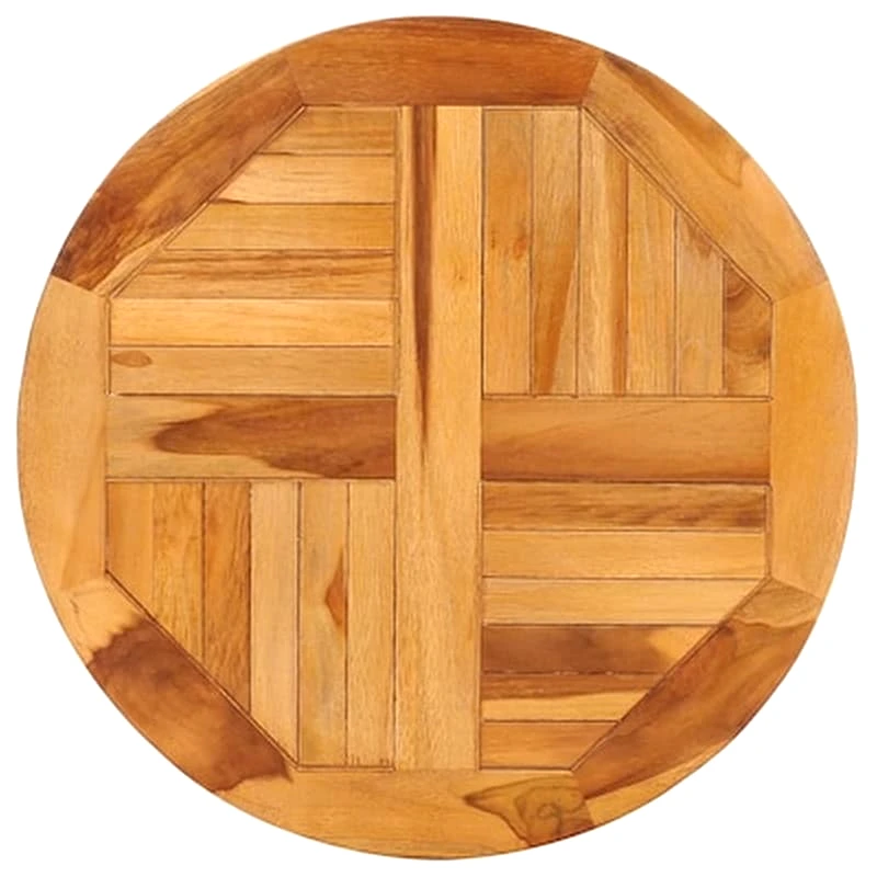 VIDAXL Vidaxl Δίσκος Τραπεζιού Περιστρεφόμενος Από Μασίφ Ξύλο Teak