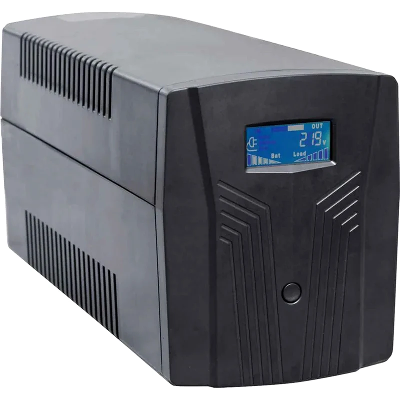 NG UPS NG 1200VA / 720W με AVR, 3 Schuko, 2x12V7Ah Μαύρο