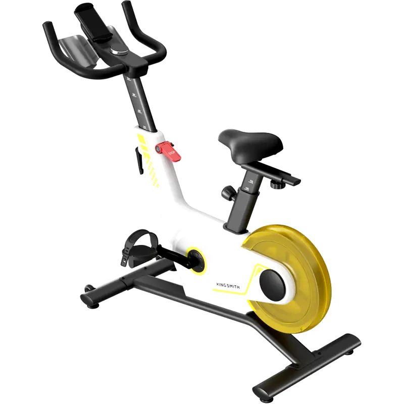 KINGSMITH Ποδήλατο Γυμναστικής KingSmith PB08S Spinning Μαγνητικό με Ροδάκια - Λευκό