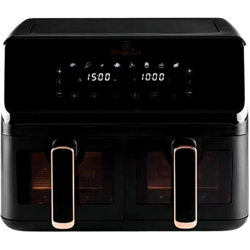 BERLINGER HAUS BERLINGER HAUS BH-9469 με 2 Αποσπώμενους Κάδους 2700 W 8.2 L Φριτέζα Αέρος