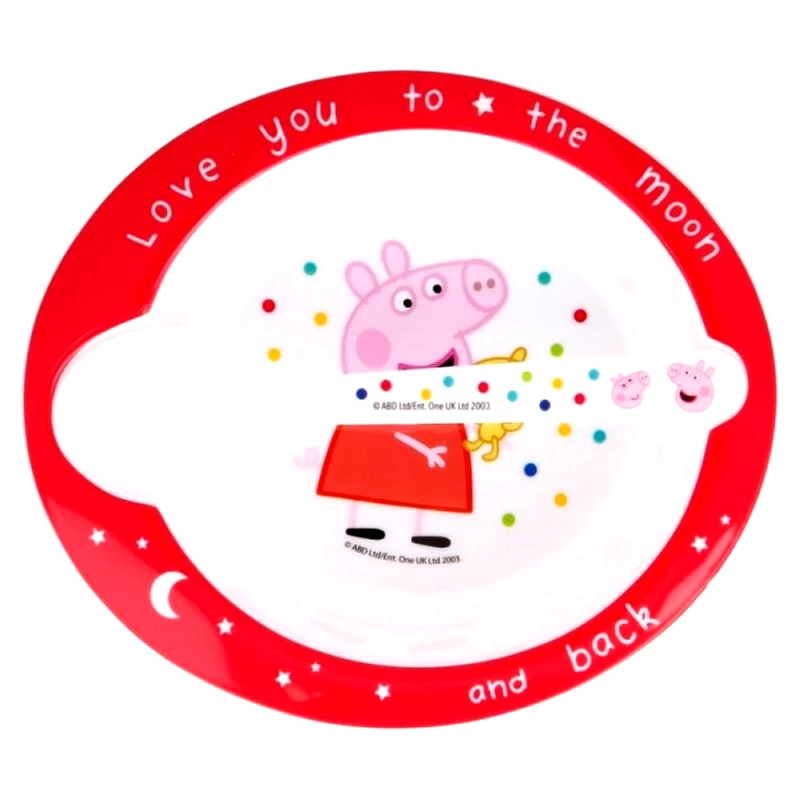 PEPPA PIG Peppa Pig Σετ Μπολ Φαγητού Με Κουτάλι Peppa