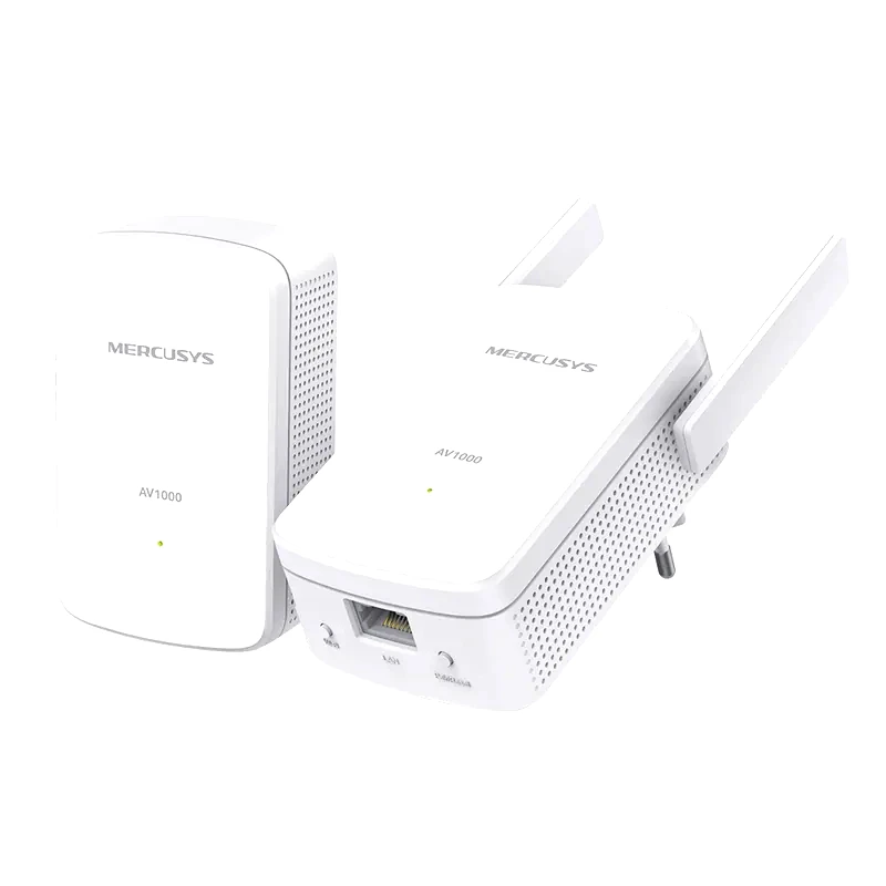 MERCUSYS Mercusys MP510 v1 Powerline Διπλό Kit Ασύρματη Σύνδεση Wi-Fi 4 με 2 Θύρες Ethernet