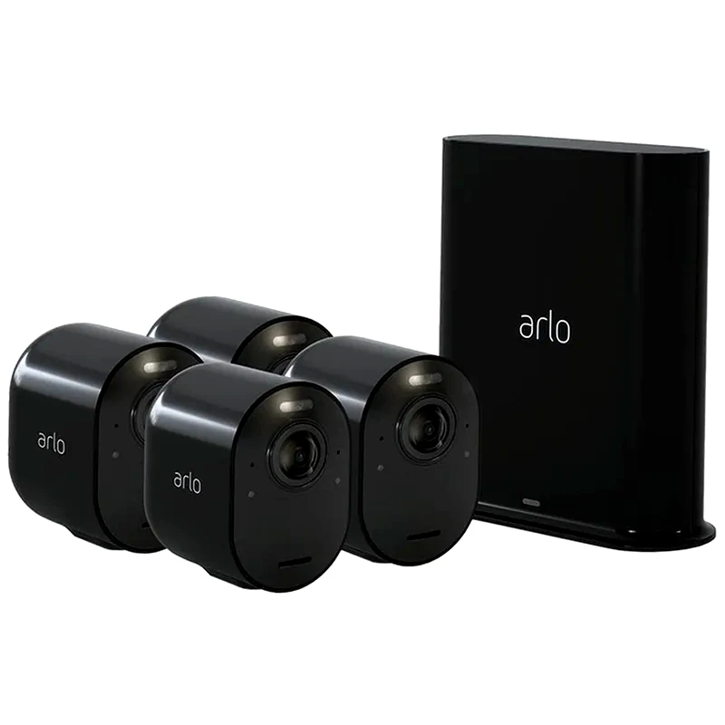 ARLO Ασύρματη IP Camera Arlo Ultra 2 4K UHD Αδιάβροχη Μπαταρίας (4 Τμχ)