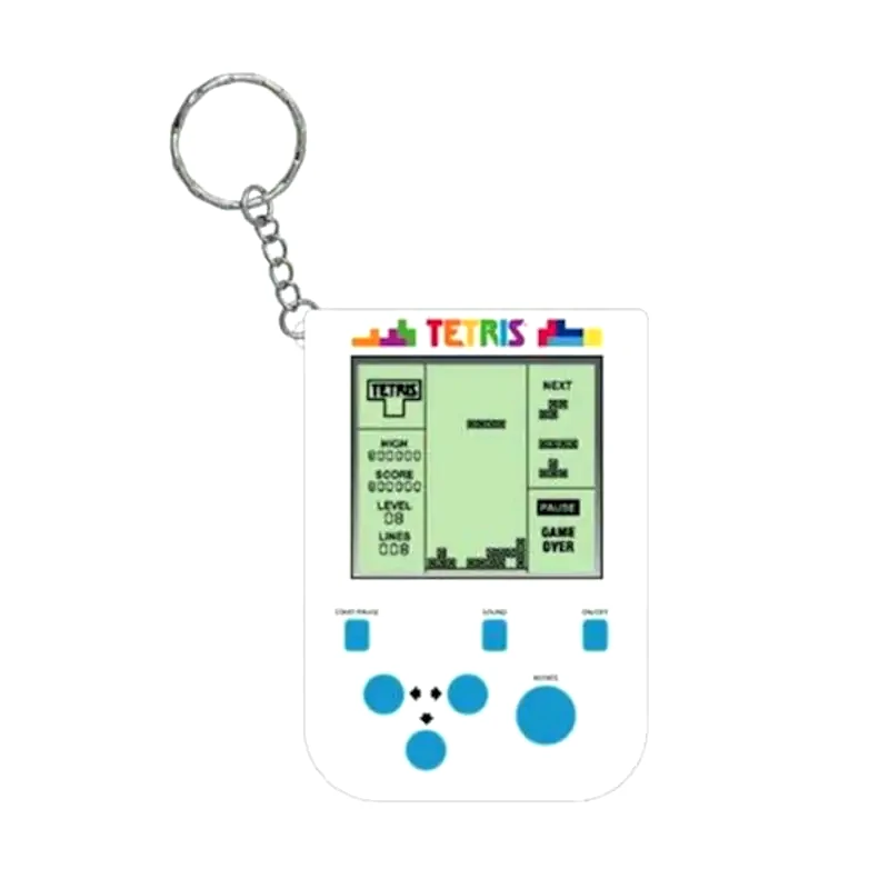 FIZZ CREATIONS Φορητή Κονσόλα Μπρελόκ Fizz Creations Tetris Keyring Arcade