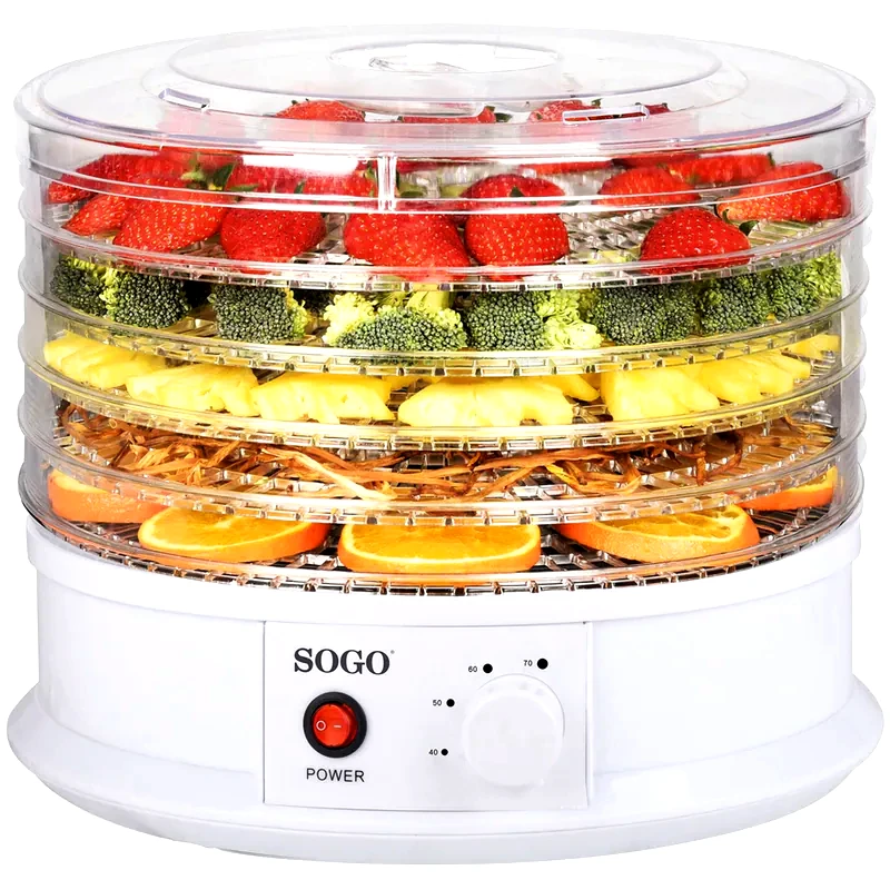 SOGO Αποξηραντής Τροφίμων SOGO DAL-SS-10460 250 W Λευκό