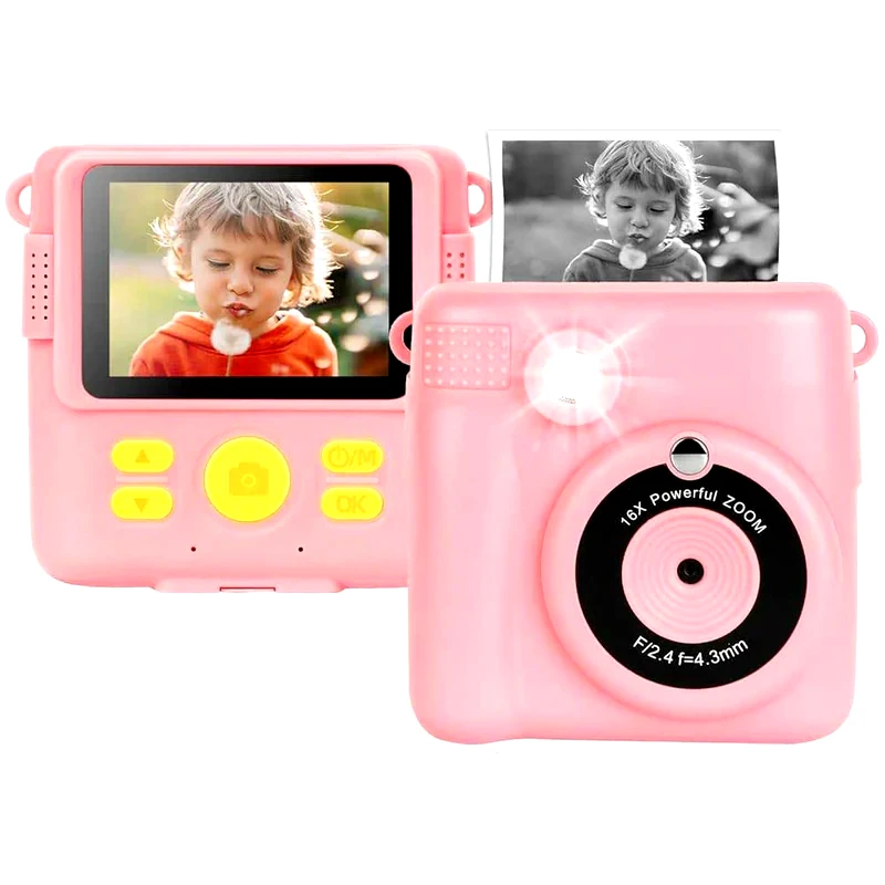 LAMTECH Instant Camera Lamtech Kid Flash - Ροζ