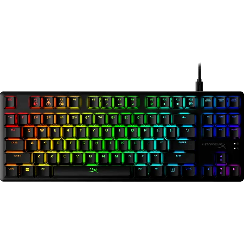 HYPERX HyperX Alloy Origins Core Gaming Μηχανικό Πληκτρολόγιο Tenkeyless με HyperX Blue διακόπτες και RGB φωτισμό (US)