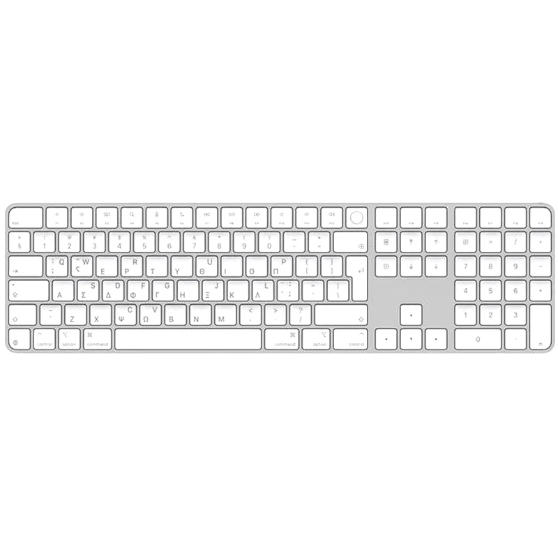 APPLE Apple Magic Ασύρματο Πληκτρολόγιο με Touch ID για Mac με Apple Silicon (GR)