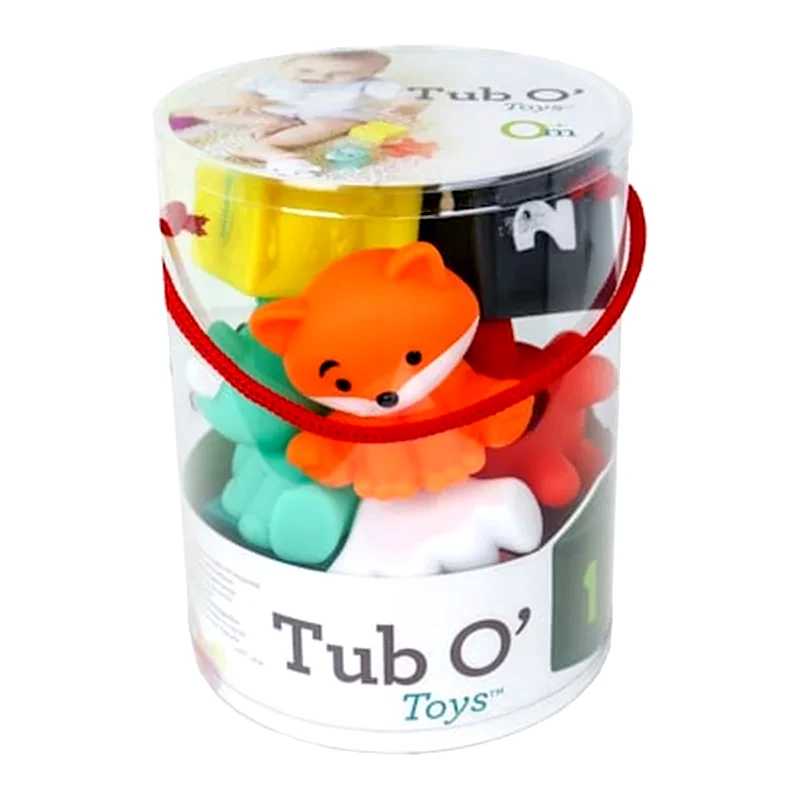 INFANTINO Infantino Σετ Συμπιεσμένα Παιχνίδια Μπάνιου 9τμχ Tub O’ Toys B-930-216289-00