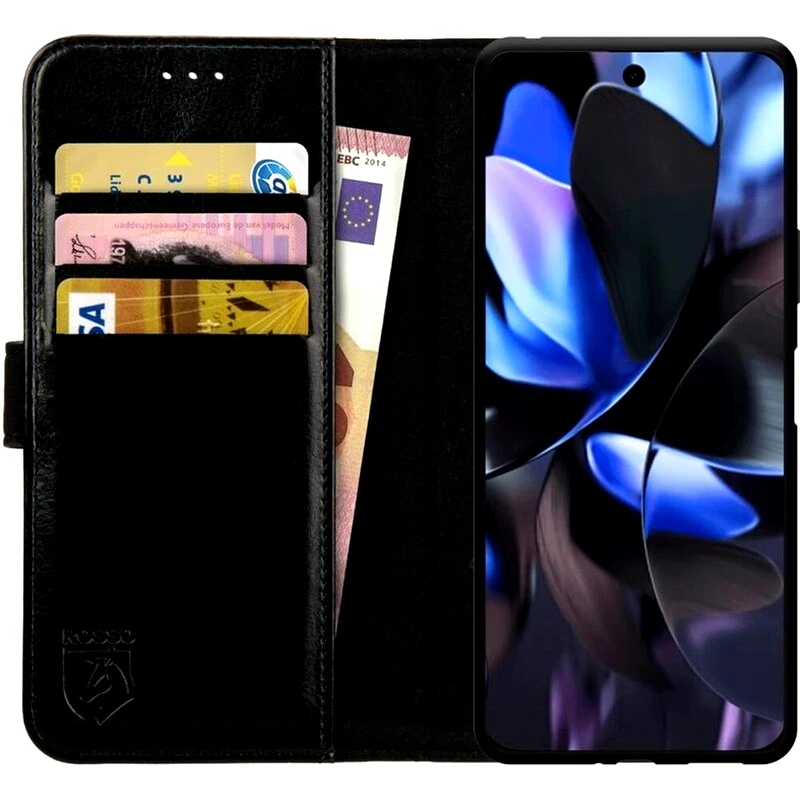 ROSSO Θήκη Google Pixel 9 / 9 Pro - Rosso Element Pu Πορτοφόλι - Black (8719246446238)