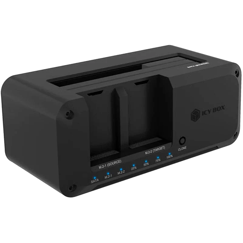 ICY BOX Docking Station Icy Box IB-2924MSCL-C31 - Μαύρο