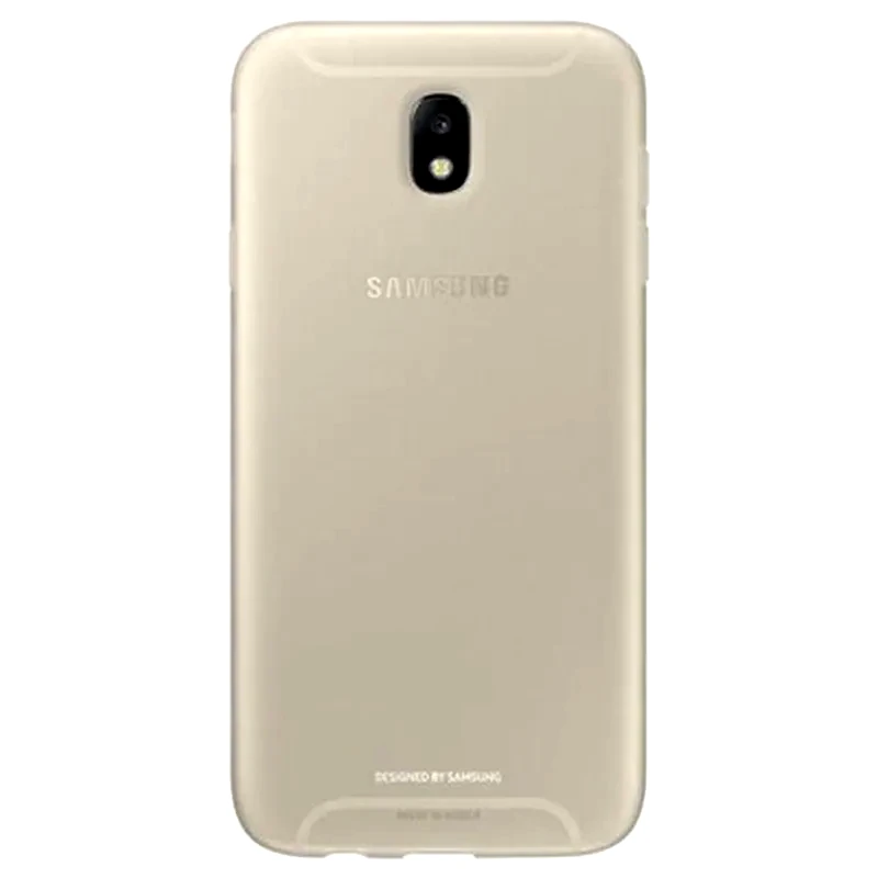 SAMSUNG Θήκη Samsung Galaxy J7 2017 - Samsung Jelly Cover - Gold