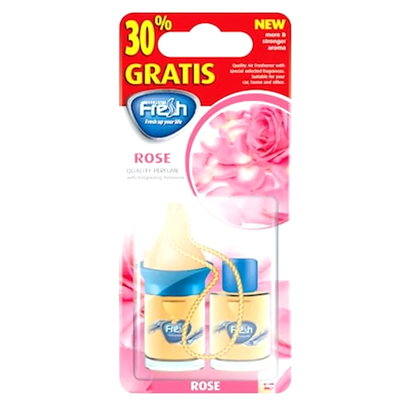 FRESH Fresh Wbg31 Υγρό Αρωματικό Αυτοκινήτου Τριαντάφυλλο +30% Δωρεάν