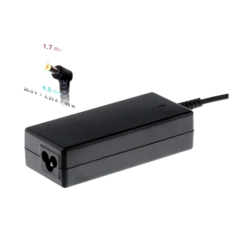 AKYGA Φορτιστής Laptop για Lenovo/Ibm - Akyga Ak-nd-50 20V/2.25A 45W - Μαύρο