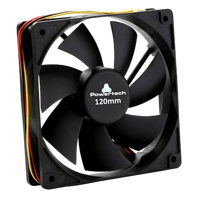 POWERTECH Powertech Ανεμιστήρας Pt-156, 120 X 120 X 25mm, 3pin 4 Βίδες