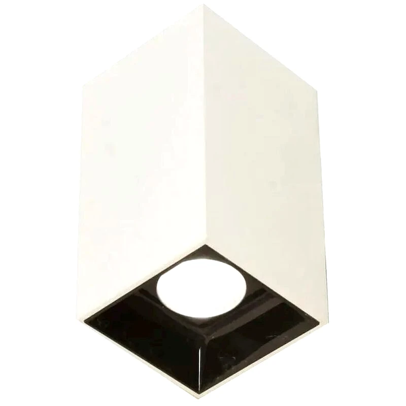 VIOKEF Σποτ Μονόφωτο Viokef Led Sq Glam 4240500 από Αλουμίνιο - Λευκό