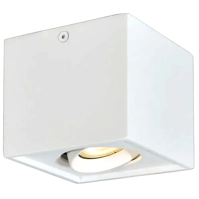 VIOKEF Σποτ Μονόφωτο Viokef Arion 4260900 από Αλουμίνιο - Λευκό