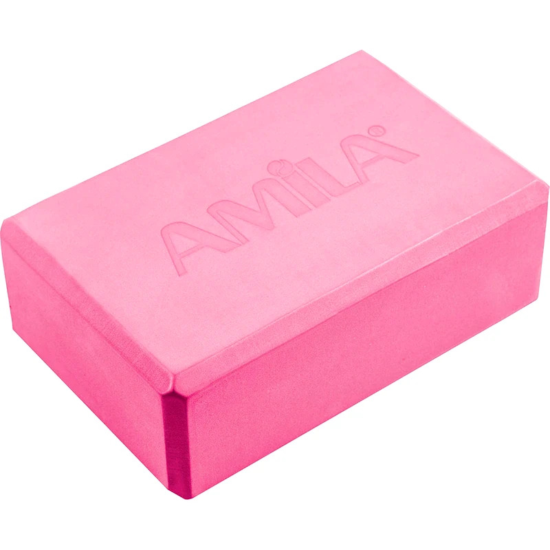 AMILA Block Yoga Amila από EVA 23x15x7.6 cm - Ροζ
