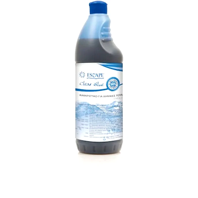 ESCAPE Υγρό Χημικής Τουαλέτας Clear Blue