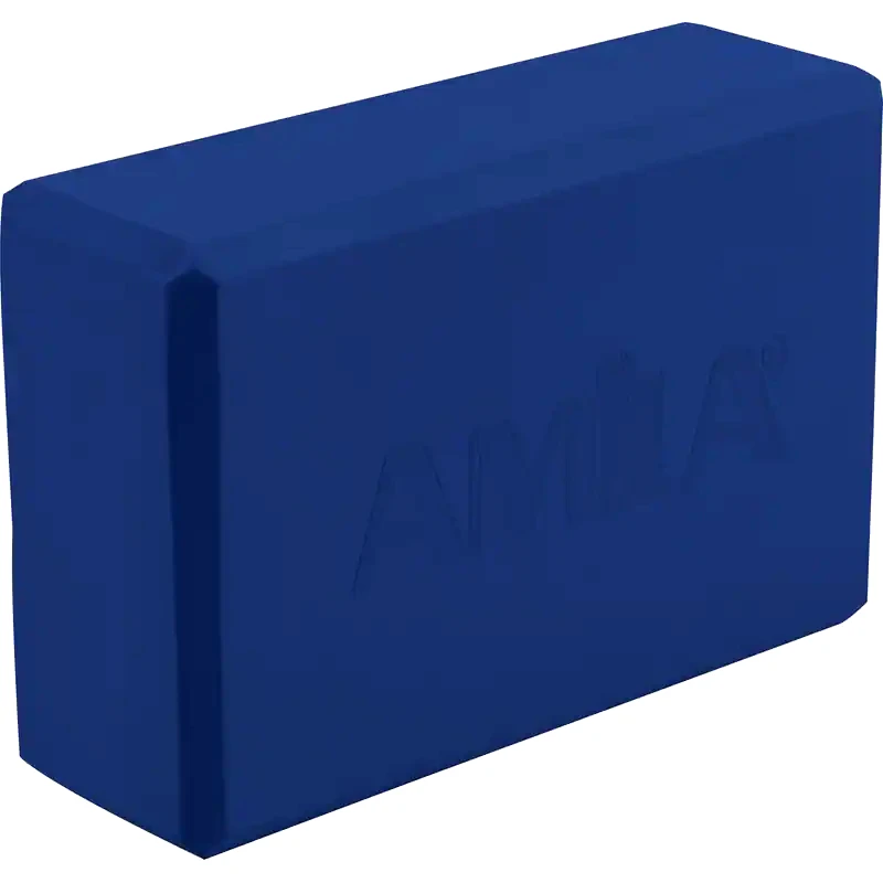 AMILA Block Yoga Amila από EVA 23x14x7.5 cm - Μπλε
