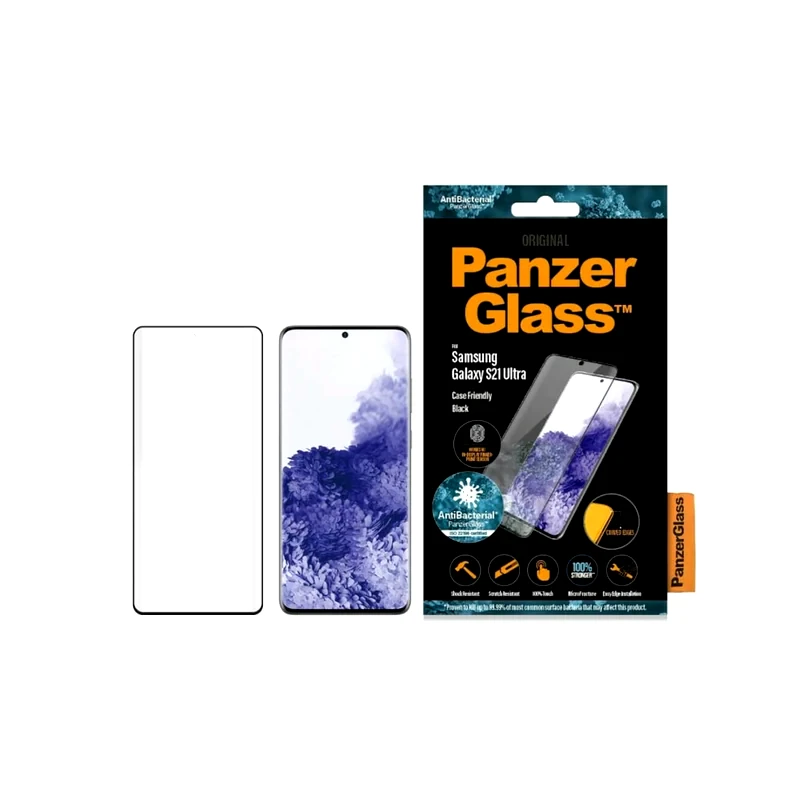 PANZERGLASS Προστατευτικό οθόνης Samsung Galaxy S21 Ultra - PanzerGlass Tempered Glass
