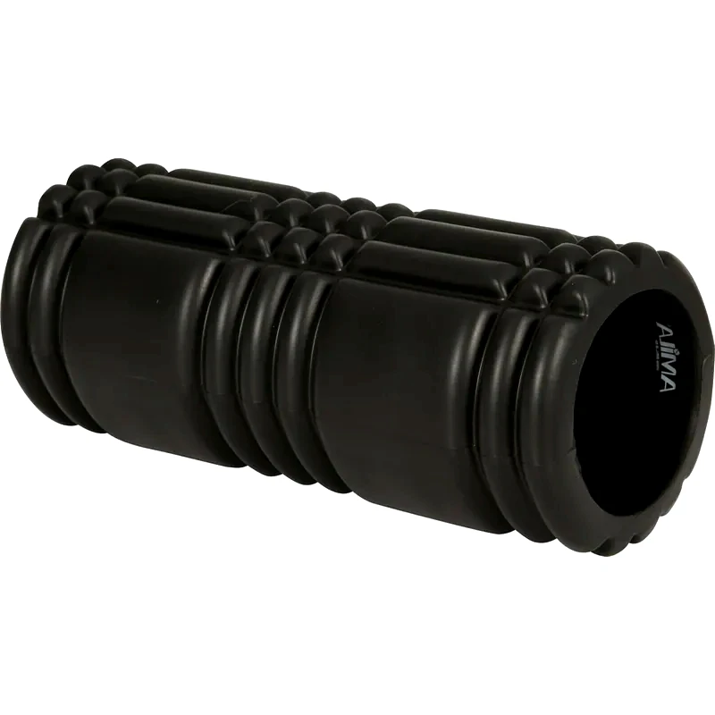 AMILA Foam Roller Amila Plexus 96806 από EVA και ABS 33x14 cm - Μαύρο