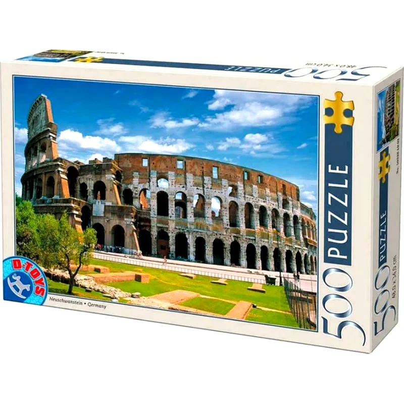 D-TOYS Παζλ D-toys Κολοσσαίο (500 Κομμάτια)