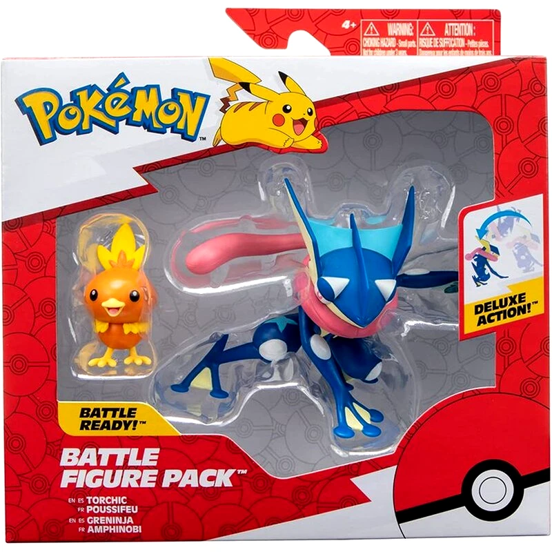 JAZWARES Φιγούρα Δράσης Jazwares Pokemon Greninja And Torchic