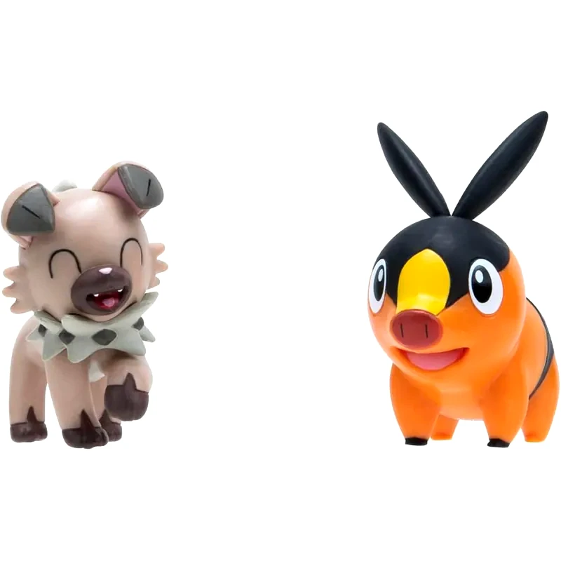 JAZWARES Φιγούρα Pokemon Tepig and Rockruff (JW095007-W14)