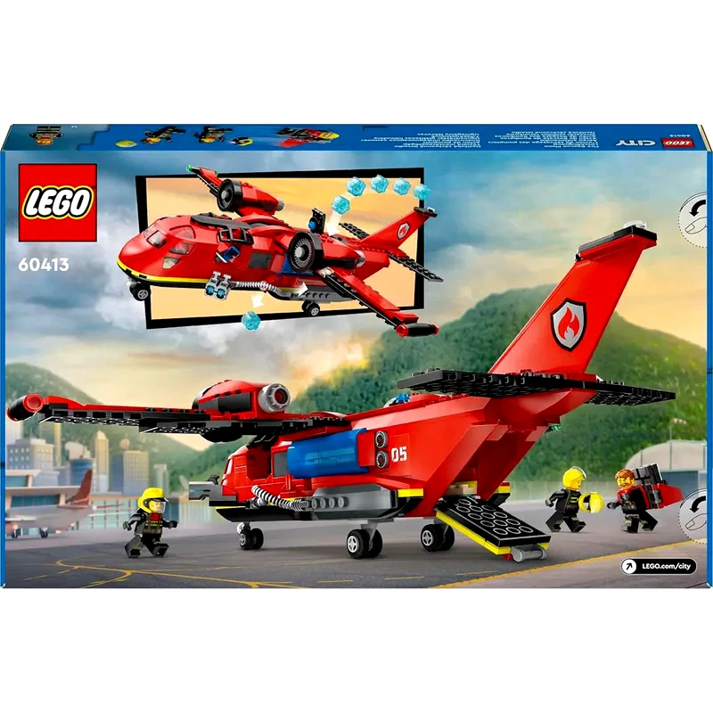 LEGO® Lego City Fire Rescue Plane Για 6+ Ετών (60413)