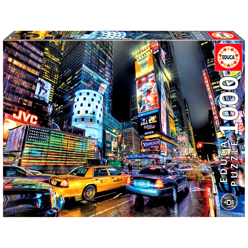 EDUCA Παζλ Times Square New York Educa (1000 Κομμάτια)