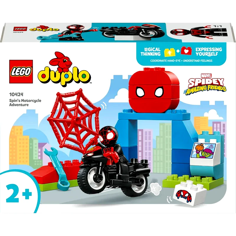 LEGO® LEGO® Duplo Marvel Spin’s Motorcycle Adventure (10424)