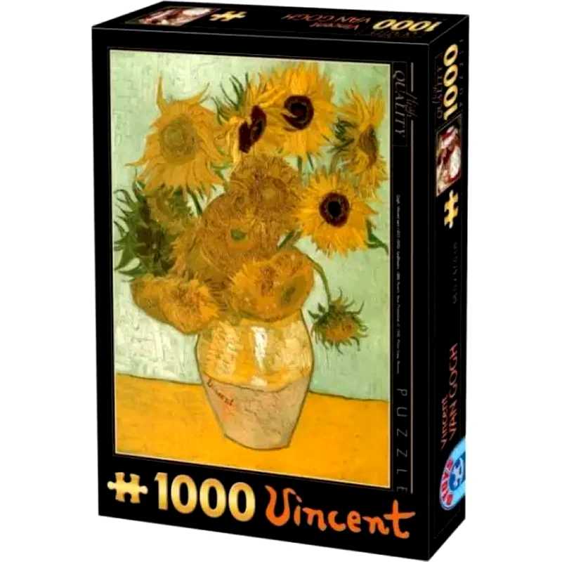 D-TOYS Παζλ D-toys Vincent Van Gogh (1000 Κομμάτια)