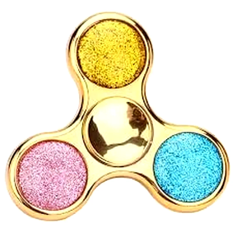 OEM Μεταλλικό Χρωμίου Παιχνίδι Στρες Ανακούφισης Adhd – Fidget Tri-spinner