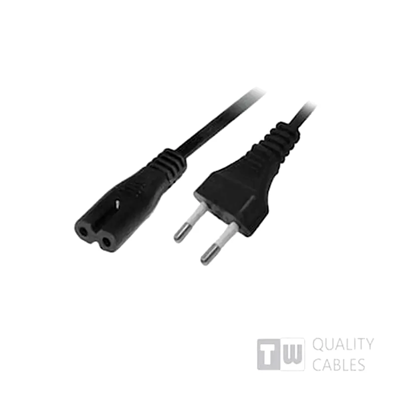 OEM Καλώδιο Ρεύματος Oem 1.5m Διπολικό - Μαύρο