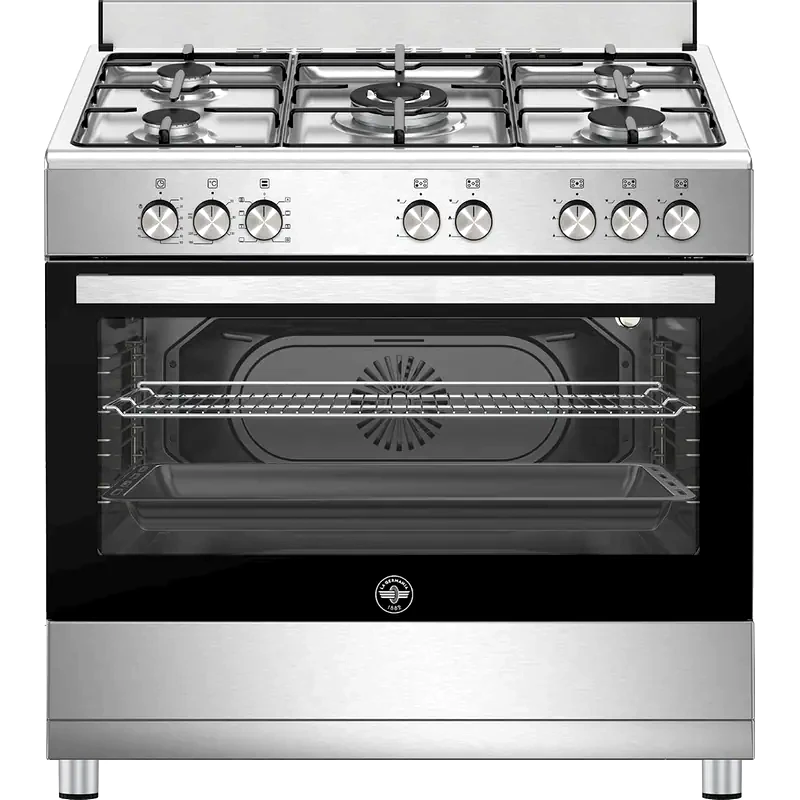 LA GERMANIA LA GERMANIA SE965EX/24(GPL) 98 Lt Inox Κουζίνα Μεικτή Υγραερίου