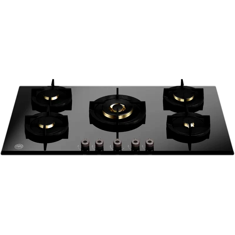 BERTAZZONI BERTAZZONI P905CPROGNET (GN) 89.3 cm Μαύρο Εστία Φυσικού Αερίου Αυτόνομη