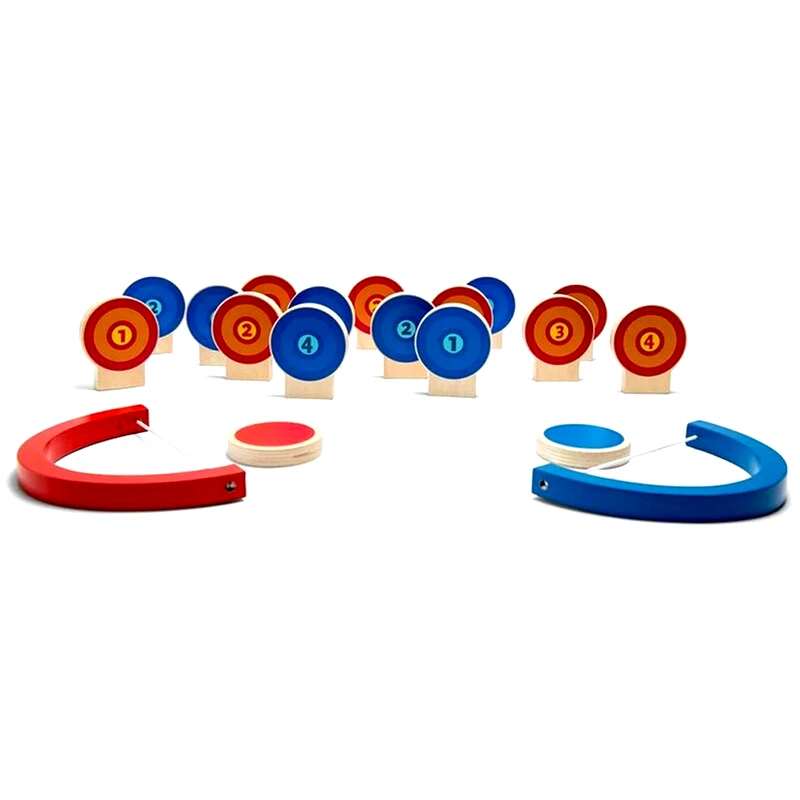 BS TOYS Ξύλινο Επιτραπέζιο Παιχνίδι BS Toys Color Targets