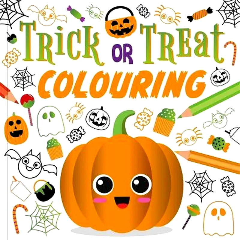 Trick or Treat Colouring